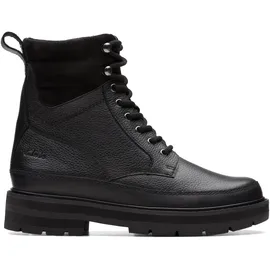 CLARKS PragueStyle K. 261749006 Black Leather,