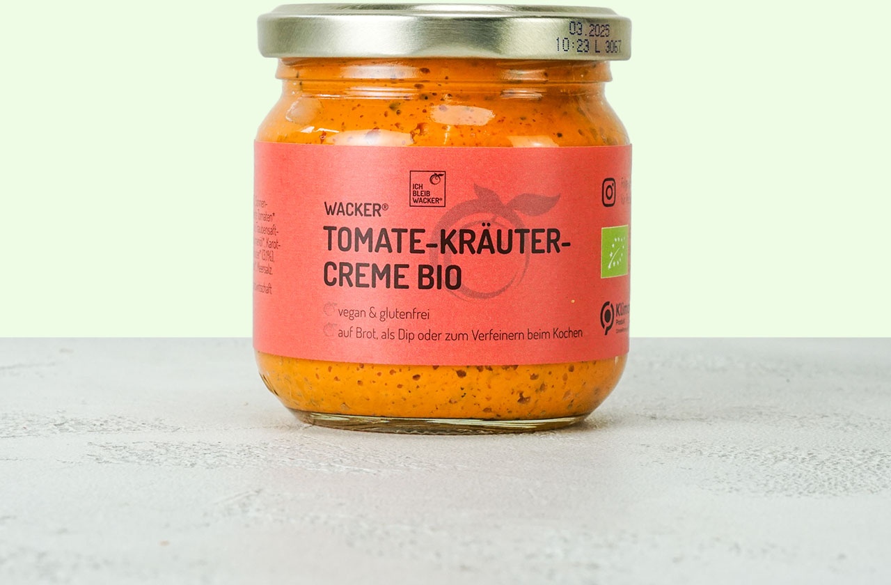 Wacker Tomate-Kräuter-Creme Bio, 180g