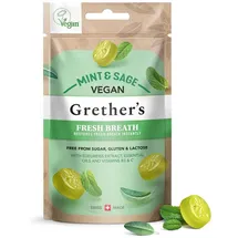 GRETHERS Vegan Fresh Breath Mint & Sage