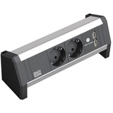 Bachmann DESK 2x Schutzkontakt 1x USB Charger