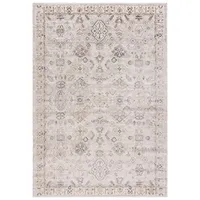 mazovia Teppich - Orientalisch Ethnisch Teppich - Teppich für Wohnzimmer, Schlafzimmer, Esszimmer, Büro - Kurzflor Rechteckig - ÖKO-TEX Zertifiziert - Stilvoller Teppiche - Beige Weiß - 300 x 400 cm