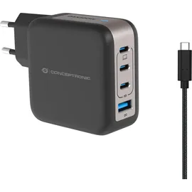 Conceptronic ALTHEA18B 4-Port-100-W-USB-Ladegerät