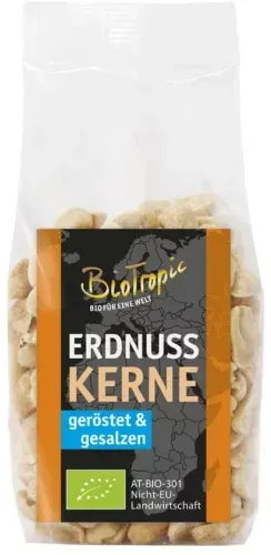 BioTropic Erdnusskerne geröstet & gesalzen bio