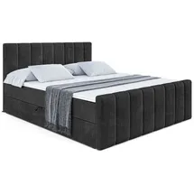 altdecor OTTA-Z 120 x 200 cm H4 Schwarz