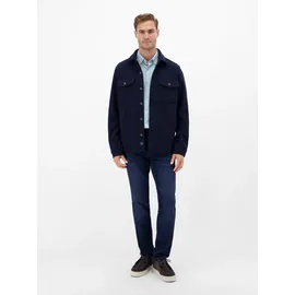 Lerros Stylisches Poplinhemd, modisch gemustert - Classic Navy - XL