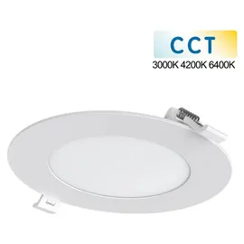 Mundotec LED Panel 9 W rund Kunststoff