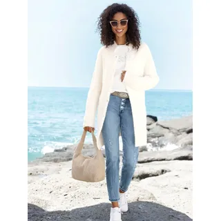 Heine Strickjacke in Beige 46