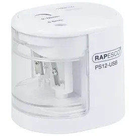 Rapesco RAPESCO® elektrischer Anspitzer PS12 weiß