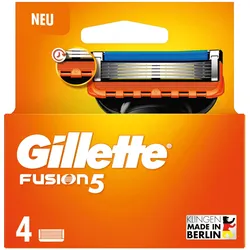 Gillette Fusion5 Systemklingen, 4 Stück