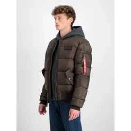 Alpha Industries Ma-1 Camo Bomberjacke Dark Olive Camo L