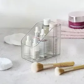 Zeller Schreibtisch-Organizer Kunststoff transparent 3 St.