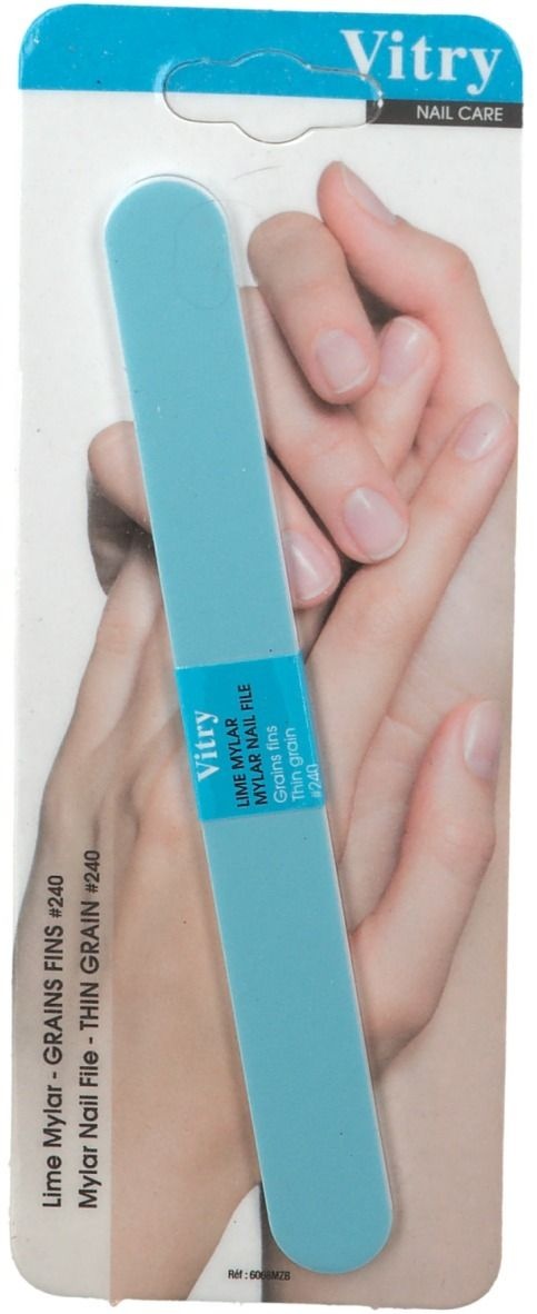 Vitry Nagelfeile Mylar blau