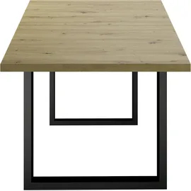 Mäusbacher Ausziehtisch 90 x 73 x 90 cm schwarz