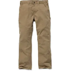 Carhartt Washed Twill Broek, bruin, 32 Voorman