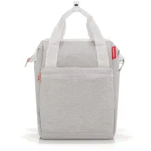 KLICKfix Gepäckträgertasche ROOMY GT twist sky rose)