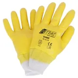 NITRAS Nitril Handschuhe, Schutzhandschuhe, Baumwoll-Trikot 03400V-11 , 1 Packung = 12 Paar, Größe 11