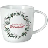 Grafik  Werkstatt Kaffeetasse 0,3 l Rot/Grün