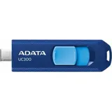 A-Data ADATA UC300 USB-C blau 64GB, USB-C 3.0 (ACHO-UC300-64G-RNB/BL)