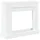 vidaXL Kaminumrandung 100 x 30 x 87,5 cm Weiß