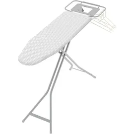 Bischof Colombo Bügelbrett Tropfen/Poseidon, Bügelfläche 114x36 cm, inkl. 3 Kleiderbügel silberfarben