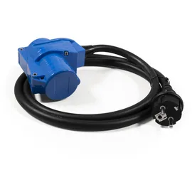 McPower CEE-Adapter auf Schutzkontakt-Stecker McPower, 1,5m H07RNG 3G2,5, 230V, IP44