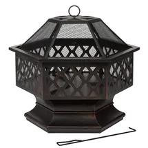 Tepro Feuerstelle Farview Ø 62 cm Schwarz