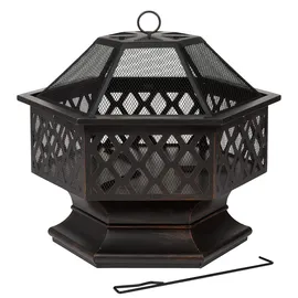 Tepro Feuerstelle Farview Ø 62 cm Schwarz