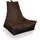 Kinzler Lounge-Sessel dunkelbraun