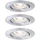 Paulmann Nova mini Coin 3er Set rund schwenkbar 3x4W Alu gedreht