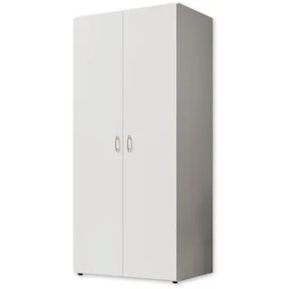 SchlafKONTOR Base 80 x 177 x 52 cm weiß