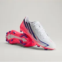 adidas F50 Hyperfast League FG Herren FTWR White/Solar Purple/Solar Turbo 43