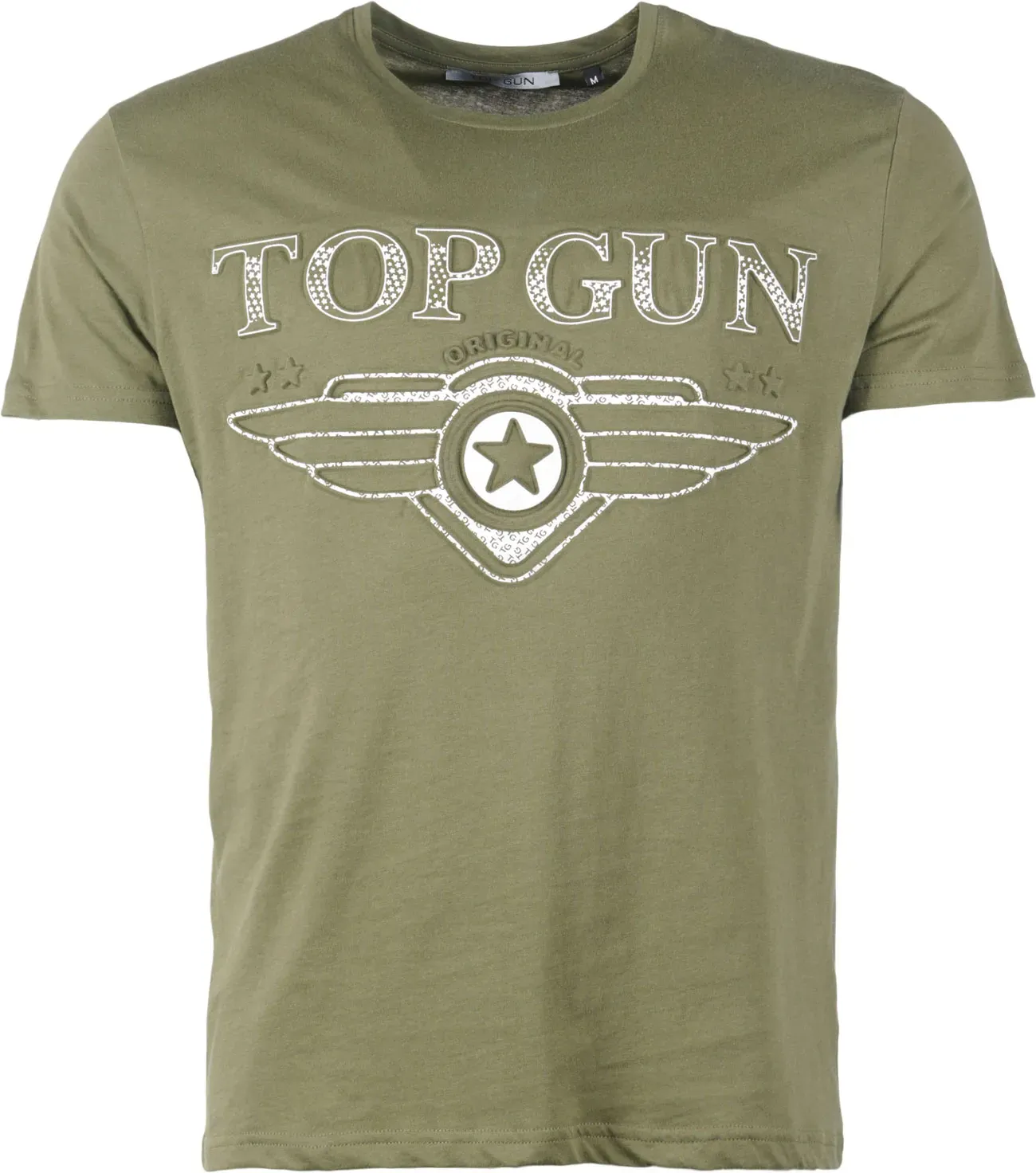 Top Gun Bling, t-shirt - Vert Foncé - M
