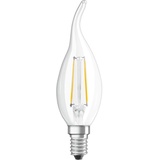 Osram LED Leuchtmittel Classic BA40 2,5W klar-warmweiß Kerzenform, E 14 - 2,5 W