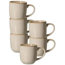 Ritzenhoff & Breker Kaffeebecher Olivia 410 ml 6er Set