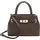 L.Credi Renate Schultertasche Polyurethan Brown