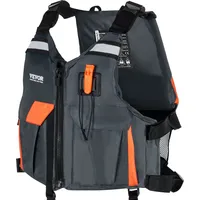 Vevor Schwimmweste Wassersport Schwarz XL