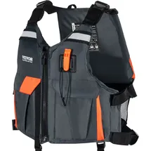 Vevor Schwimmweste Wassersport Schwarz XL