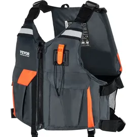Vevor Schwimmweste Wassersport Schwarz XL