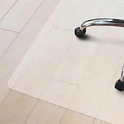 FLOORDIREKT PRO Bürostuhlunterlage PET Öko Transparent 114 x 130 cm