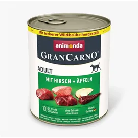 Animonda GranCarno Adult Dog Hirsch + Apfel 800 g