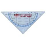 KUM Geodreieck ohne Griff 160 mm Blau