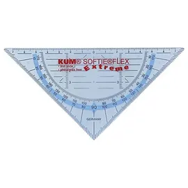 KUM Geodreieck ohne Griff 160 mm Blau