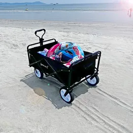pro.tec Bollerwagen Stenlille schwarz