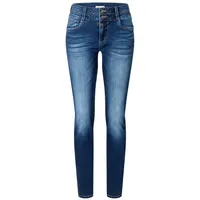 Timezone Damen Slim EnyaTZ Womenshape Jeans, Grape Blue wash,
