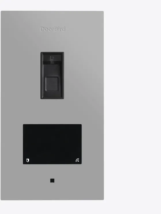 DoorBird A1122 Unterputz IP Zutrittskontrollsystem Fingerprint 50 Weißaluminium, Edelstahl, pulverbeschichtet, seidenmatt