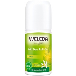 Weleda 24h Deo Roll-On Citrus - natürlich frisch und wirksam, Schutz ohne Aluminiumsalze Körperpflege 50 ml Unisex 50 ml Körperpflege