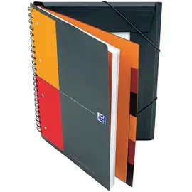 Oxford Organiserbook A4 Rot/Schwarz 1 Stück