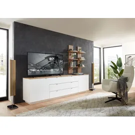Innostyle Core Lowboard 240 x 77 x 44 cm Weiß Holzwerkstoff