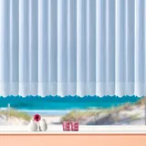 WECKBRODT Stickereistore ¦ weiß ¦ Synthetik ¦ Maße (cm): B: 900 H: 1