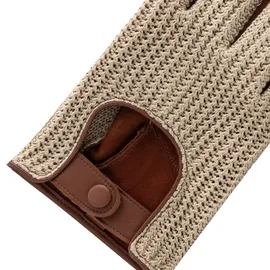 Roeckl LE MANS AUTOFAHRER Handschuhe Braun 9,5